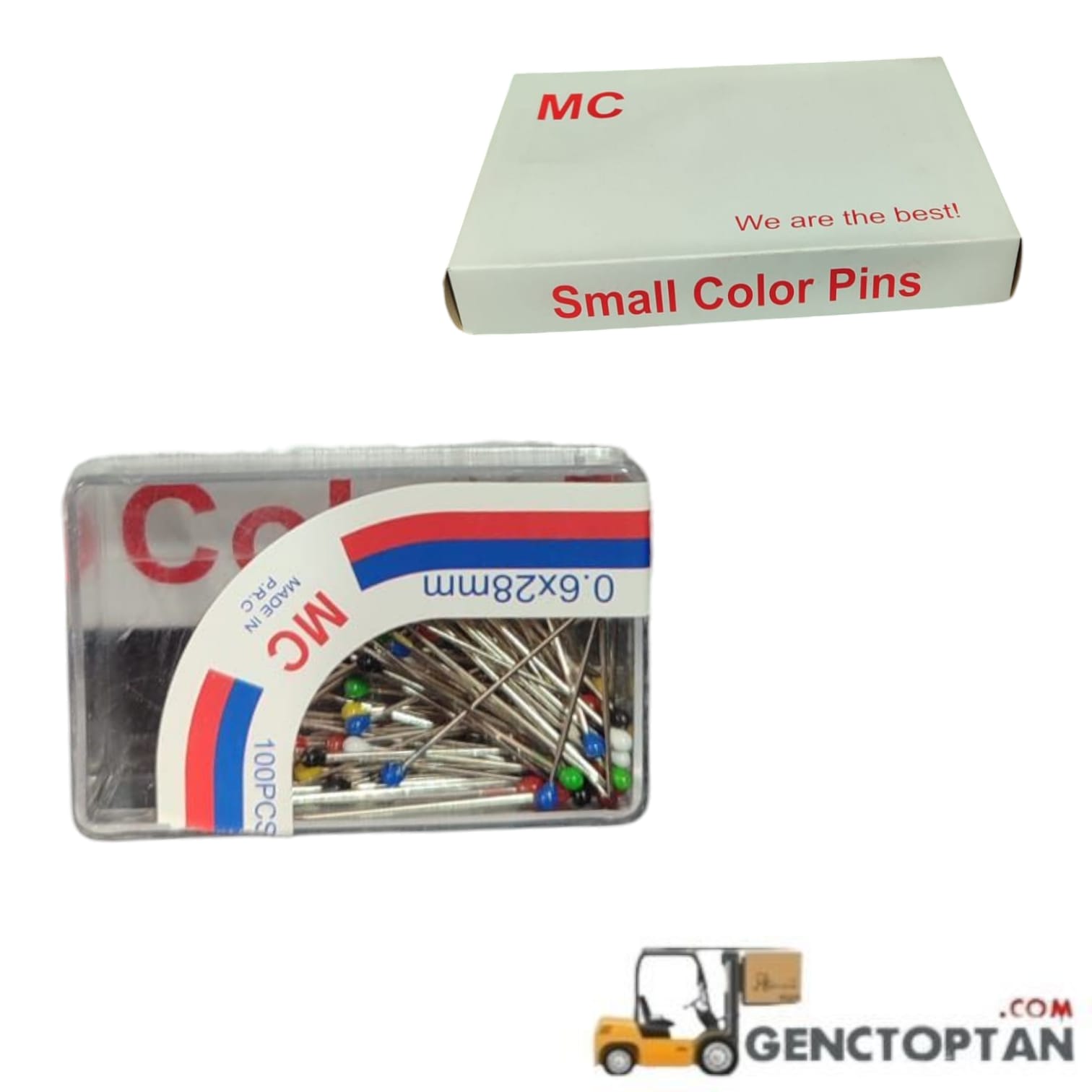 MC CAM BAŞLI 100'LÜ İĞNE RENKLİ