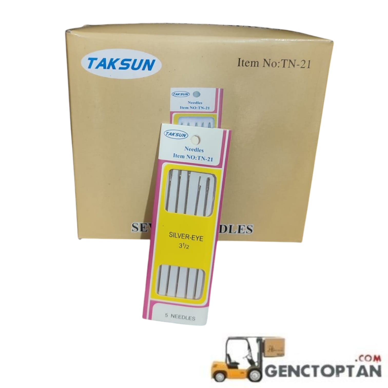 MLS TN-21 5'Lİ KARTLI YORGAN İĞNESİ 50'Lİ