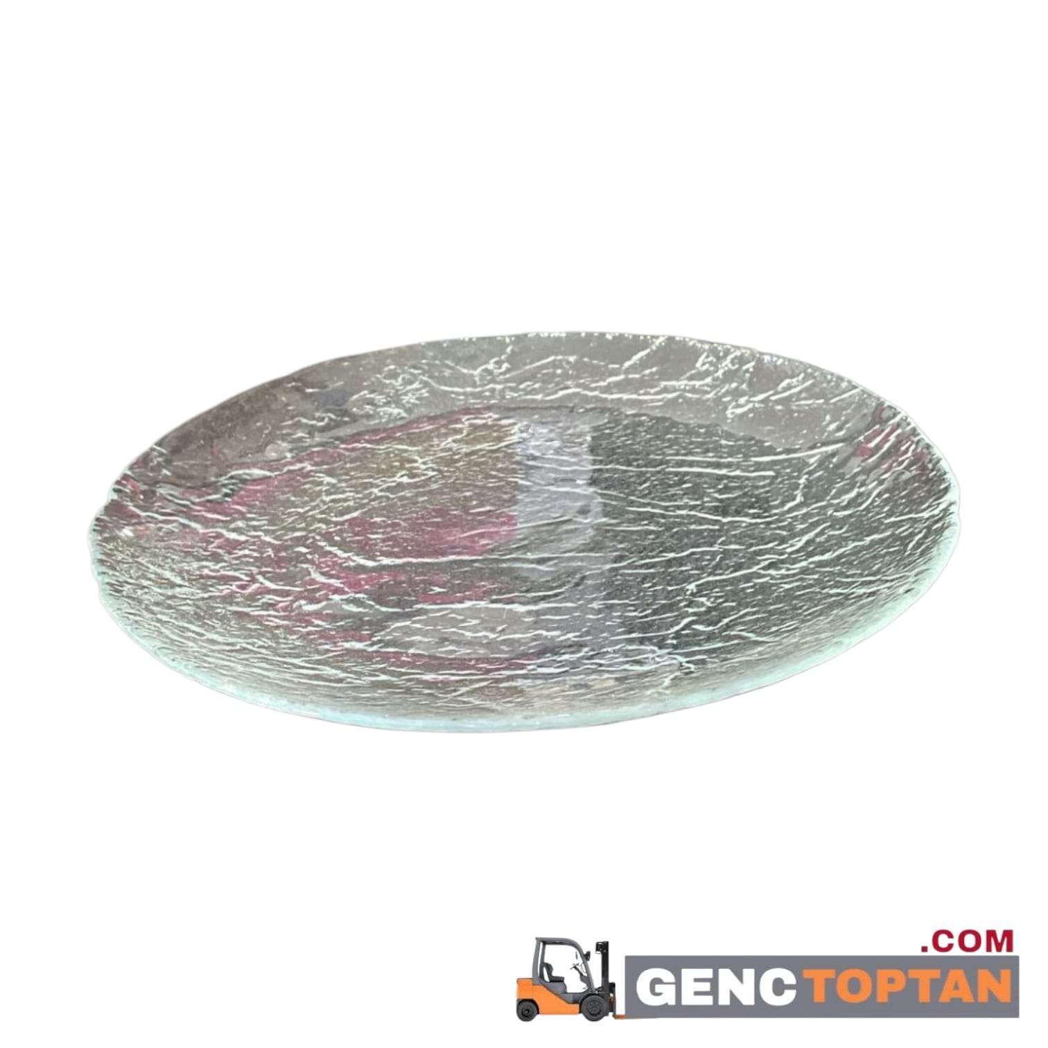 GLASCCOM 21 CM PASTA TABAĞI ŞEFFAF ASORTİ