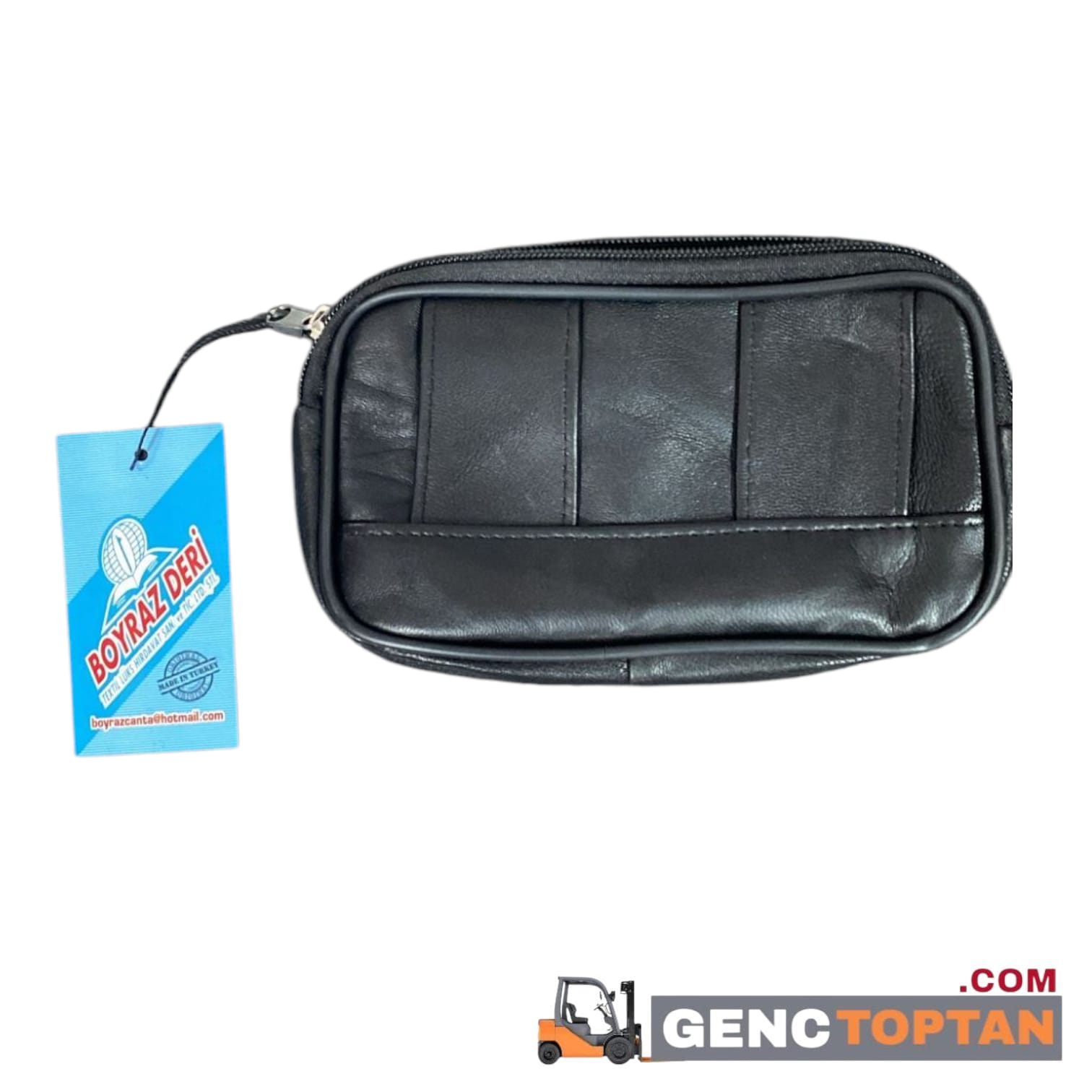 BOYRAZ DERİ KEMERE TAKMALI BÜYÜK ÇANTA