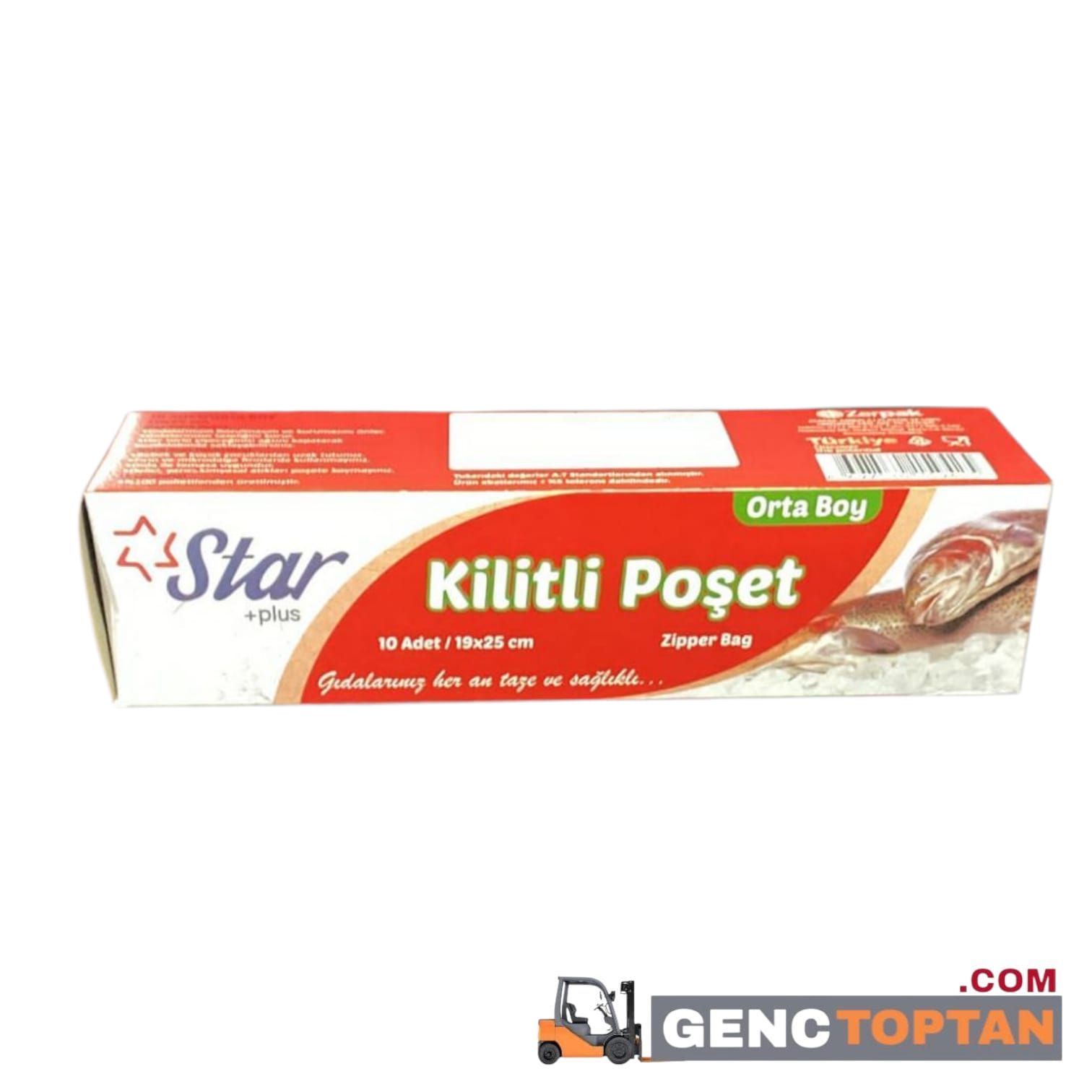 STARPLUS  ORTA BOY KİLİTLİ BUZDOLABI POŞETİ