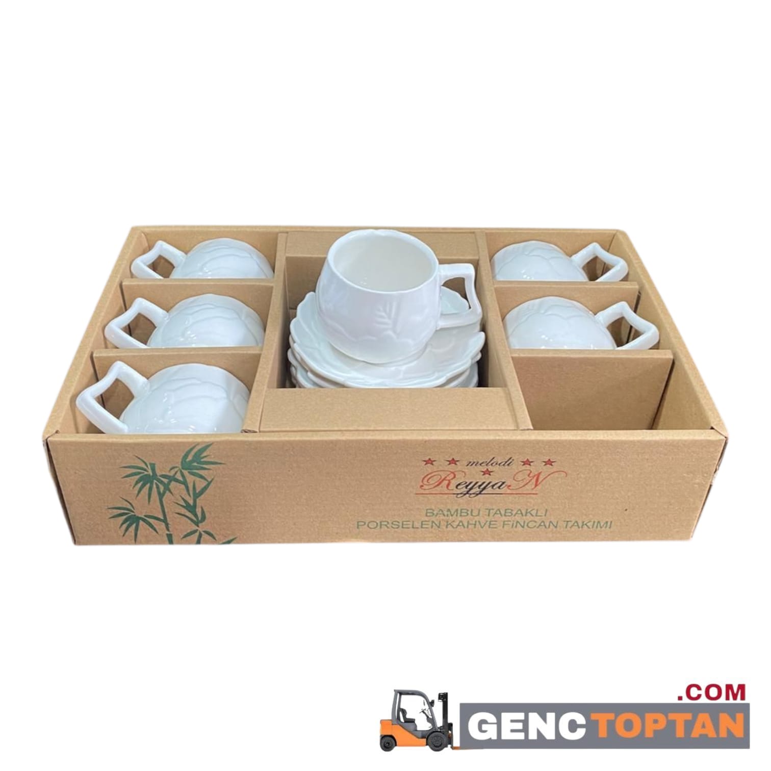 REYYAN MLD248  PORSELEN FİNCAN TAKIMI