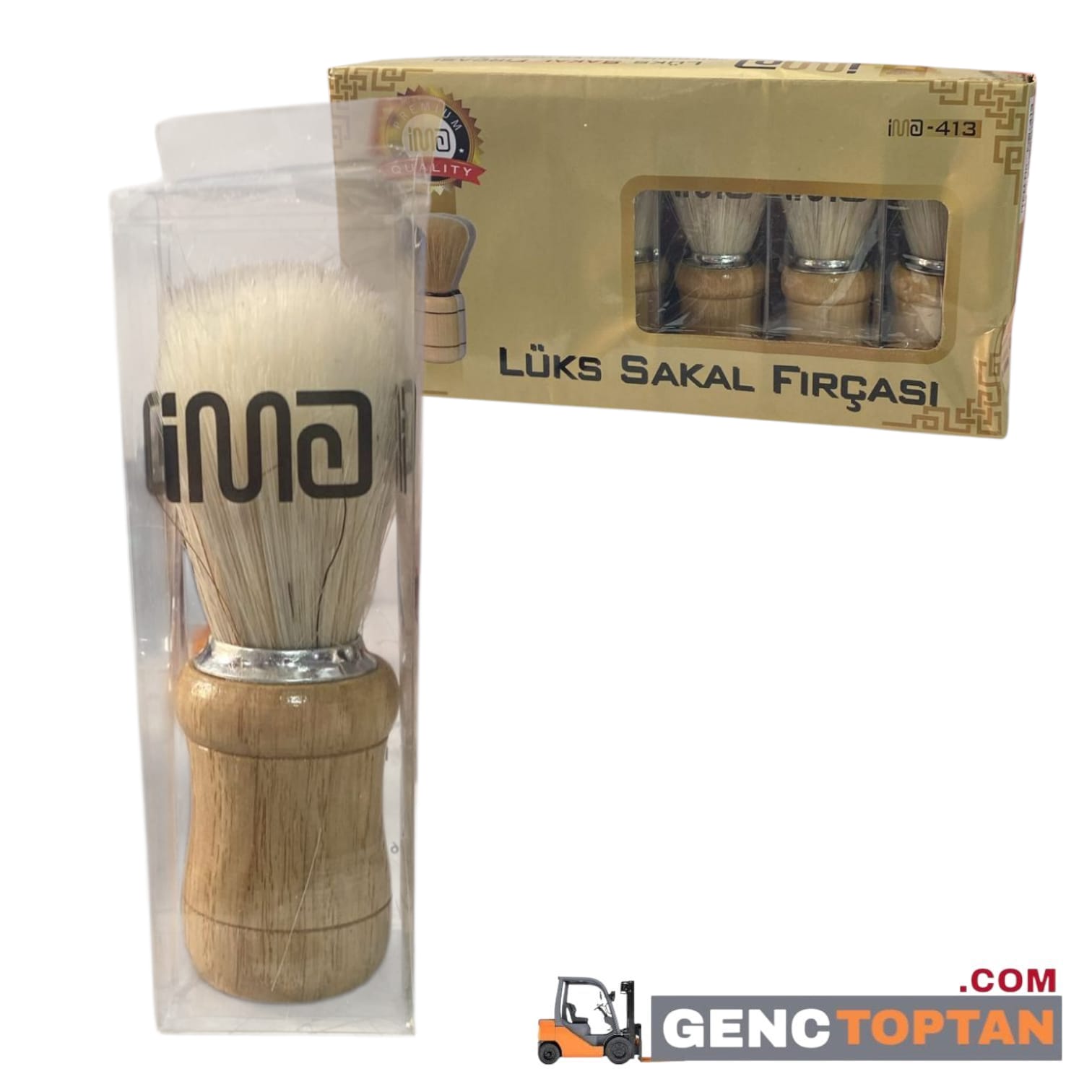 İMA-413 LÜKS SAKAL FIRÇASI