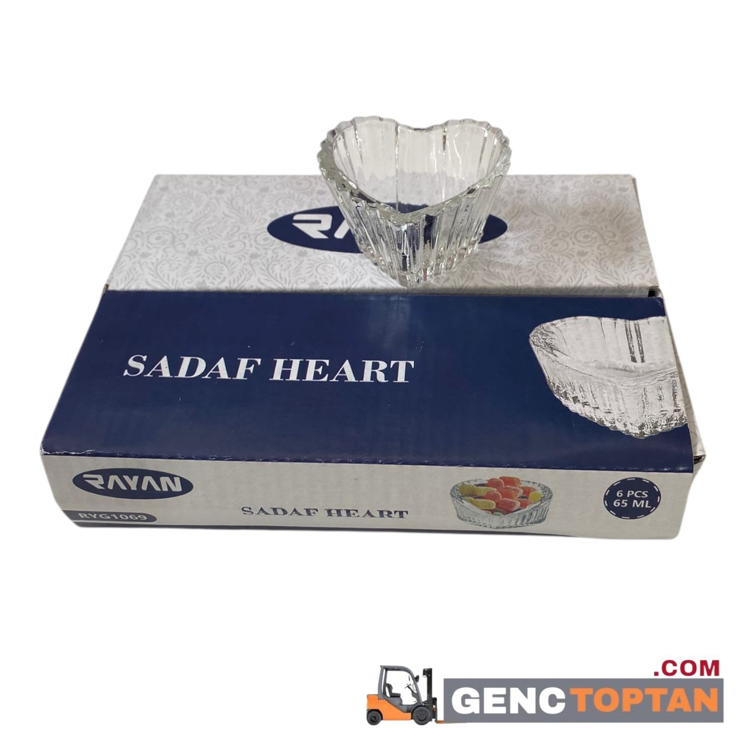 RAYAN SADAF HEART 6'LI LOKUMLUK