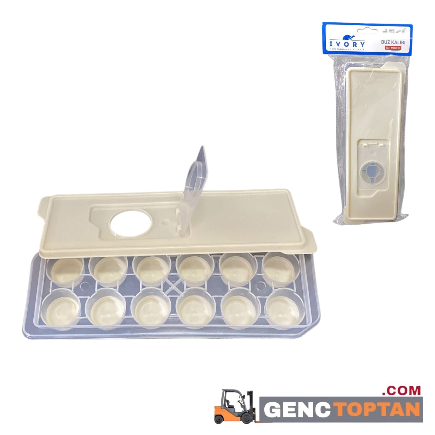 IVORY IVO-7980 SİLİKON MİSKET BUZ KALIBI