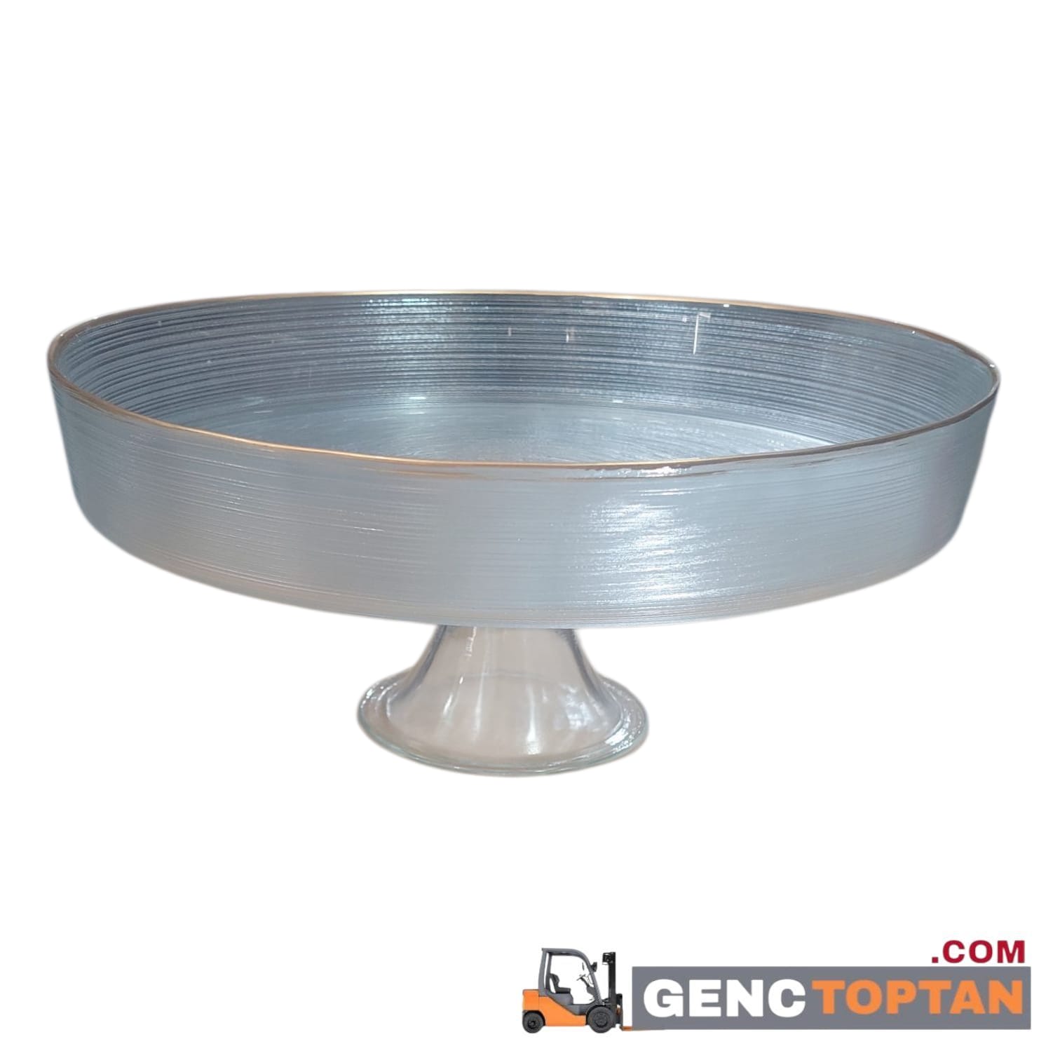 GLASSCOM 30 CM AYAKLI MEYVELİK RENKLİ