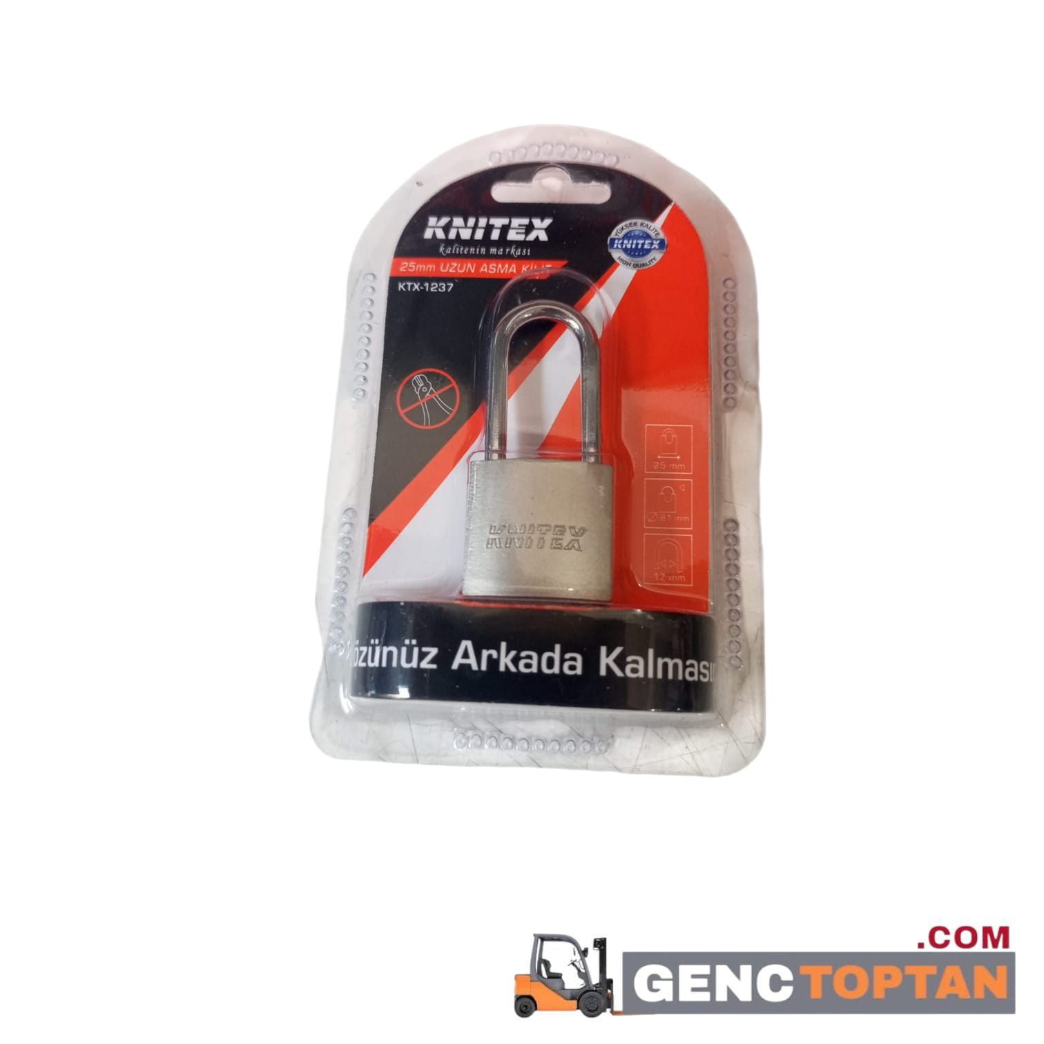 D-9 KNITEX UZUN ASMA KİLİT 25 MM KTX-1237