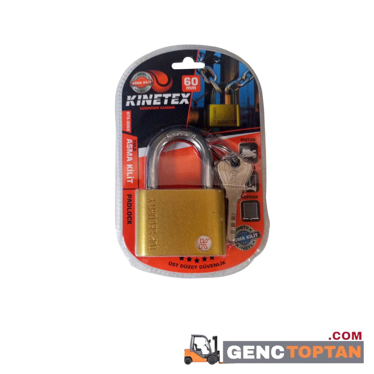 C-7 GOLD ASMA KİLİT 60 MM KTX-3068