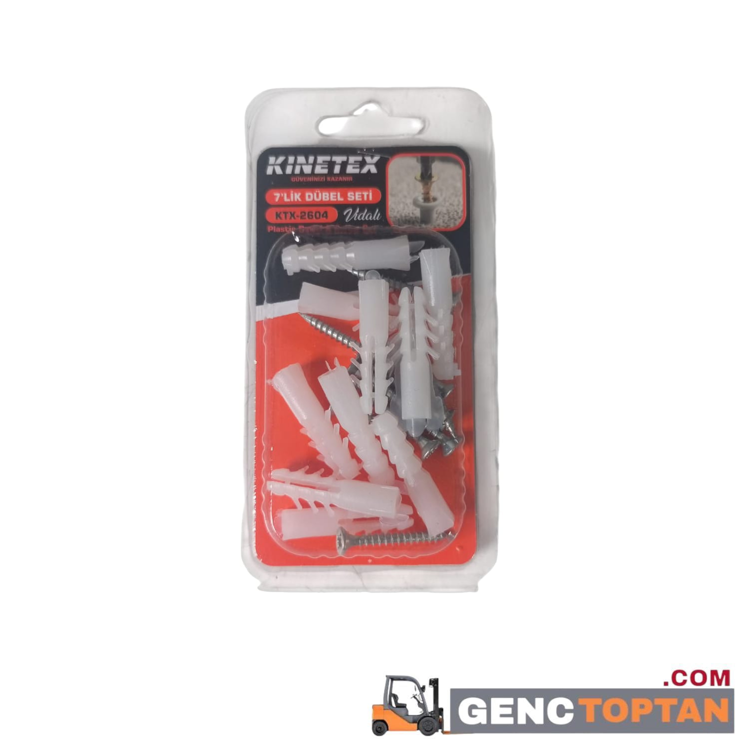 V-1 7'LİK DÜBEL VİDA SETİ KTX-2604