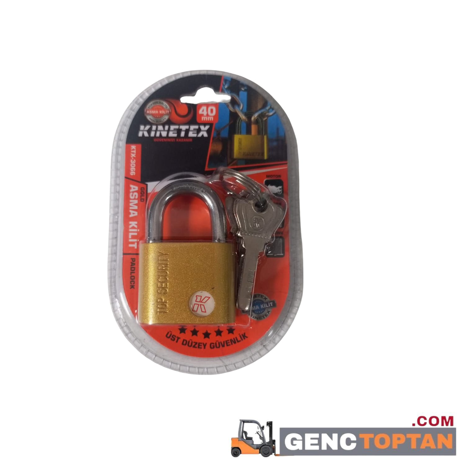 C-7 GOLD ASMA KİLİT 40 MM KTX-3066