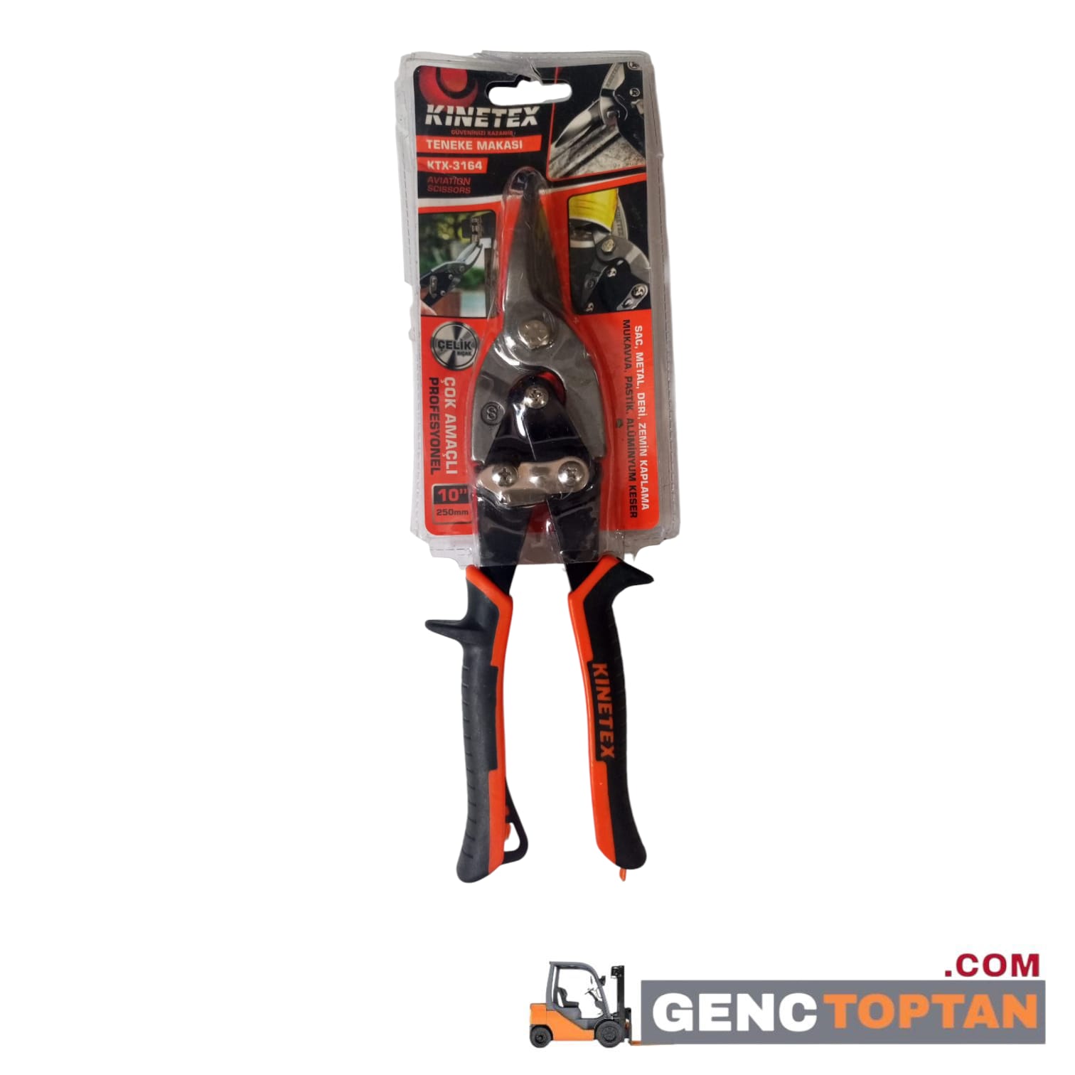 E-10 TENEKE MAKASI SİVRİ UÇLU KTX-3164