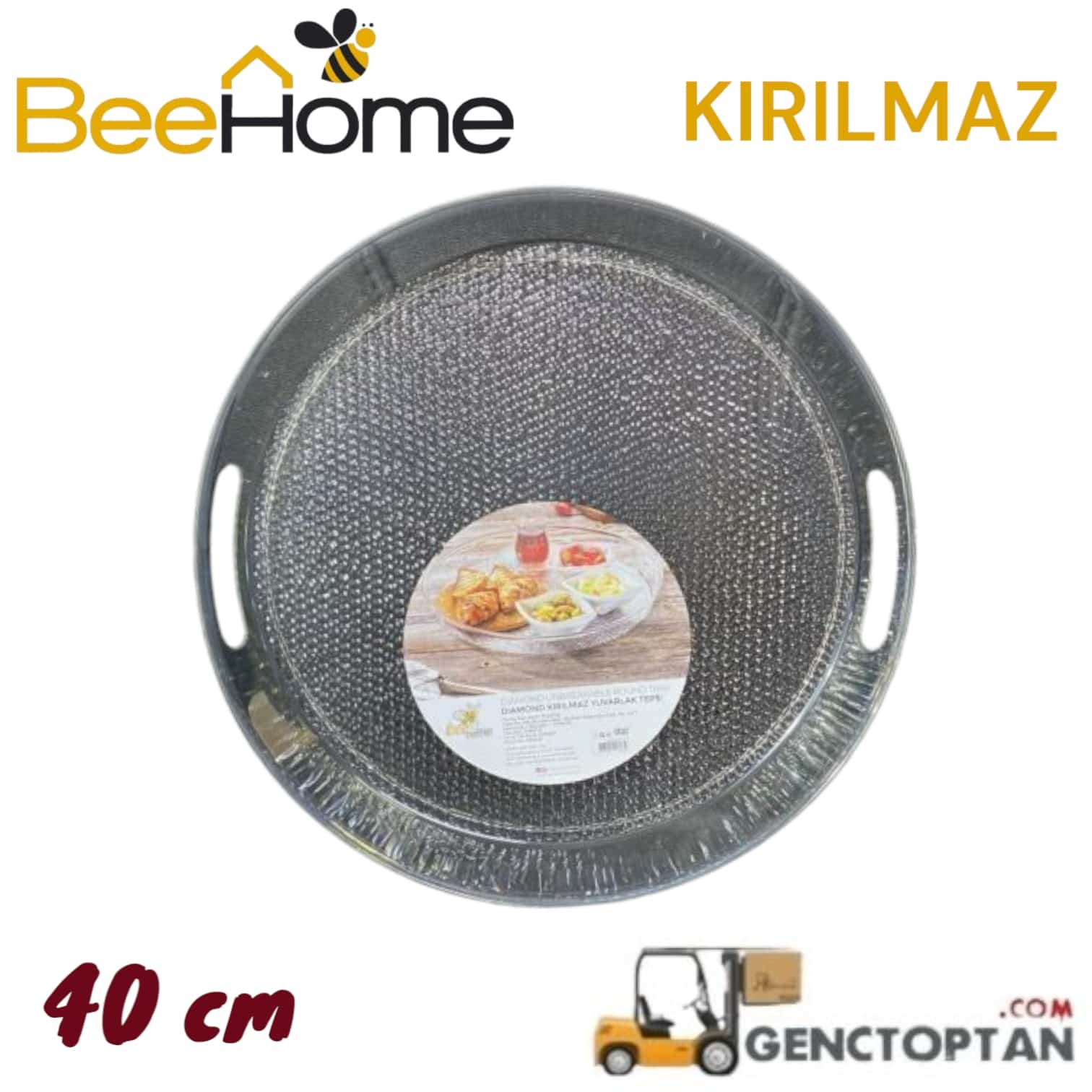 AKAY AK-843 YUVARLAK PET TEPSİ