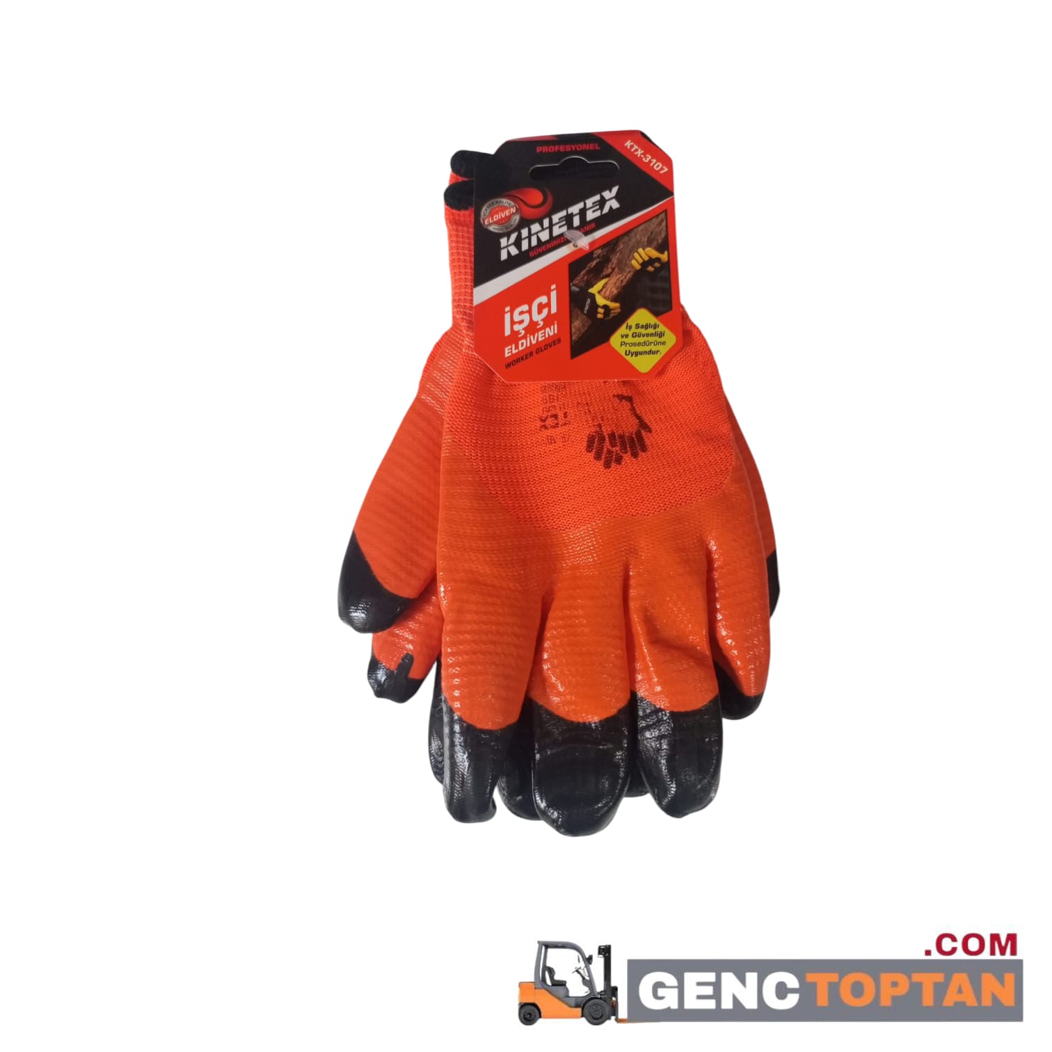 A-3 TURUNCU SİYAH ELDİVEN KTX-3107