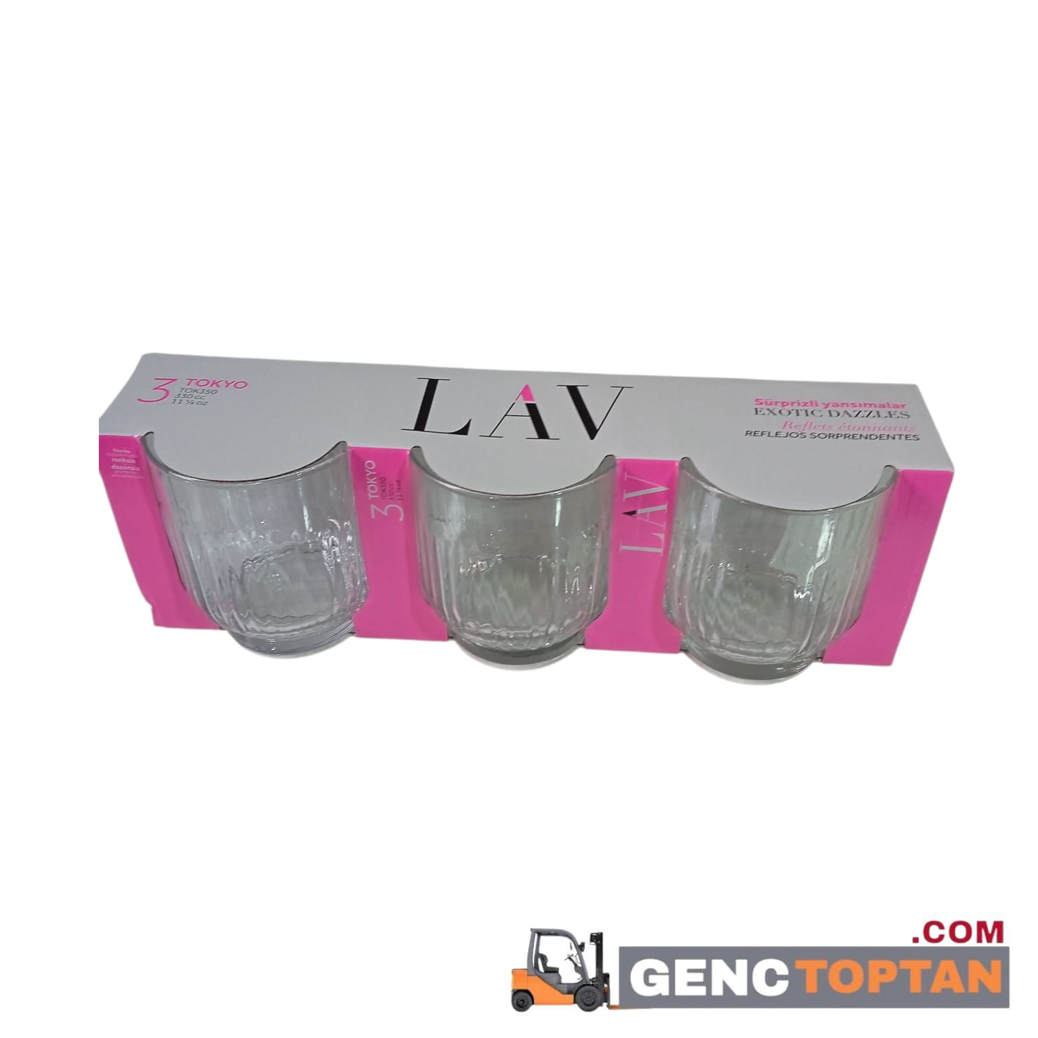 LV-TOK350 3LÜ MEŞRUBAT BARDAĞI