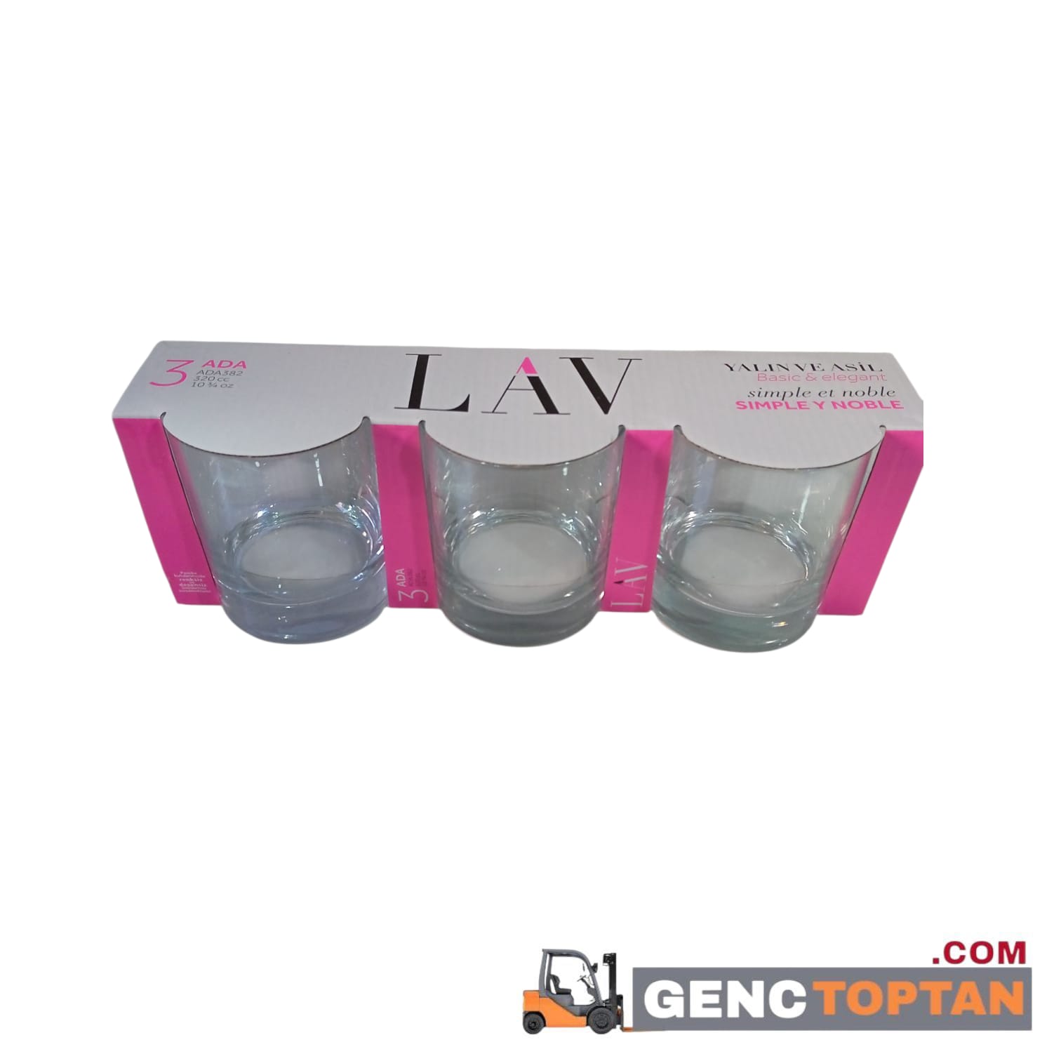 LV-ADA382A ADA 3'LÜ VİSKİ BARDAĞI 320cc *16