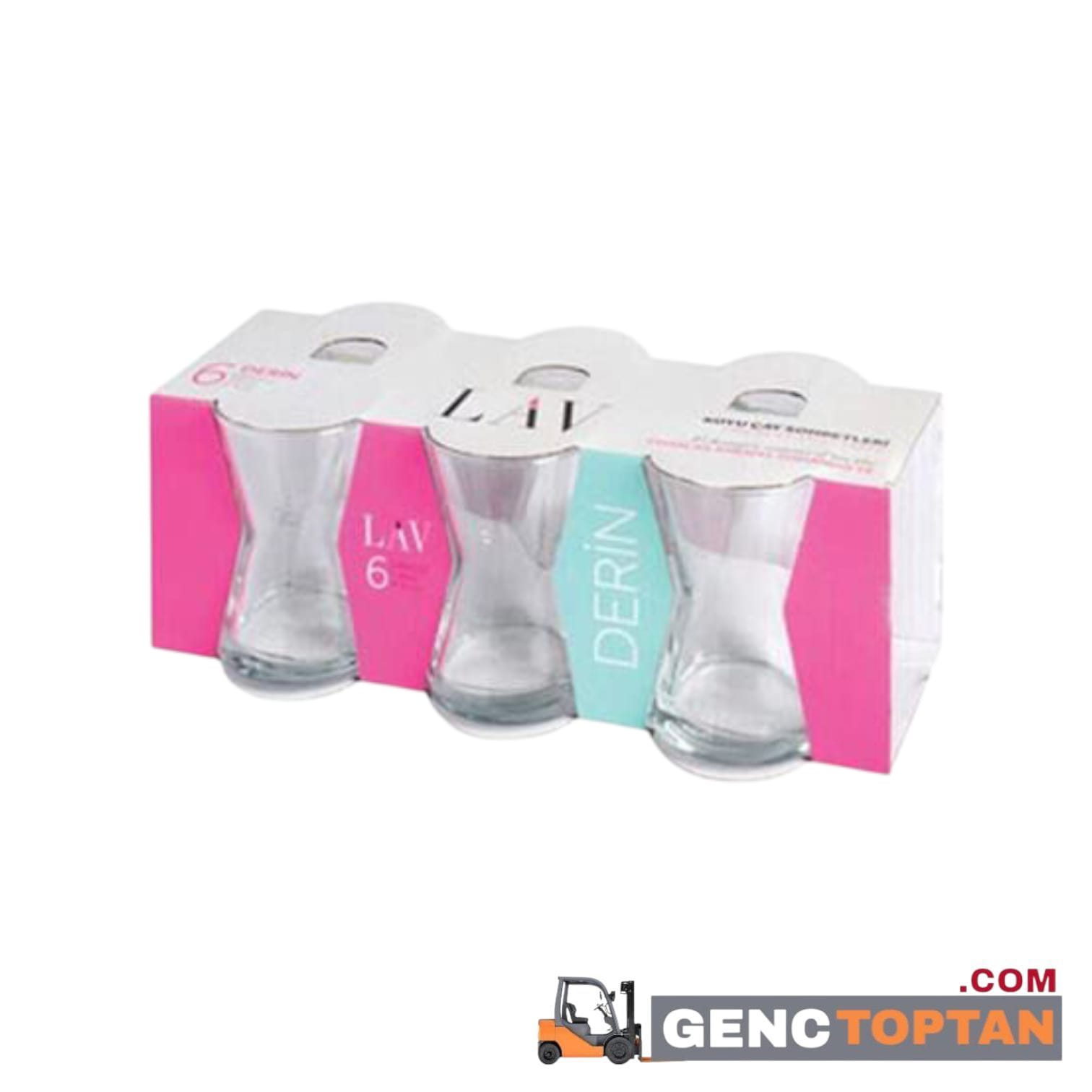 LV-DRN312E DERİN ÇAY BARDAĞI 6 LI RAFT. 140cc *8