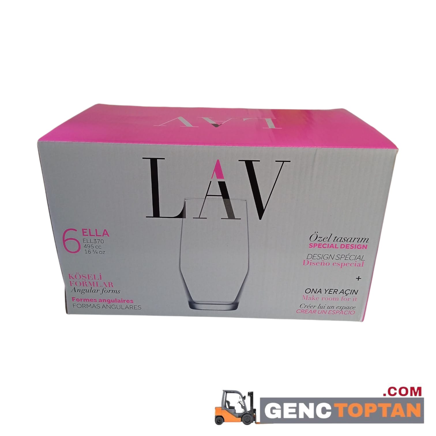 LV-ELL370F ELLA 6LI MEŞRUBAT BARDAĞI 495cc*8