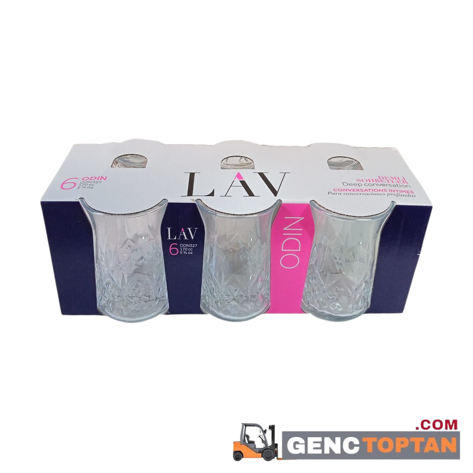 LV-ODN327E ODIN 6'LI ÇAY BARDAĞI 170cc *8