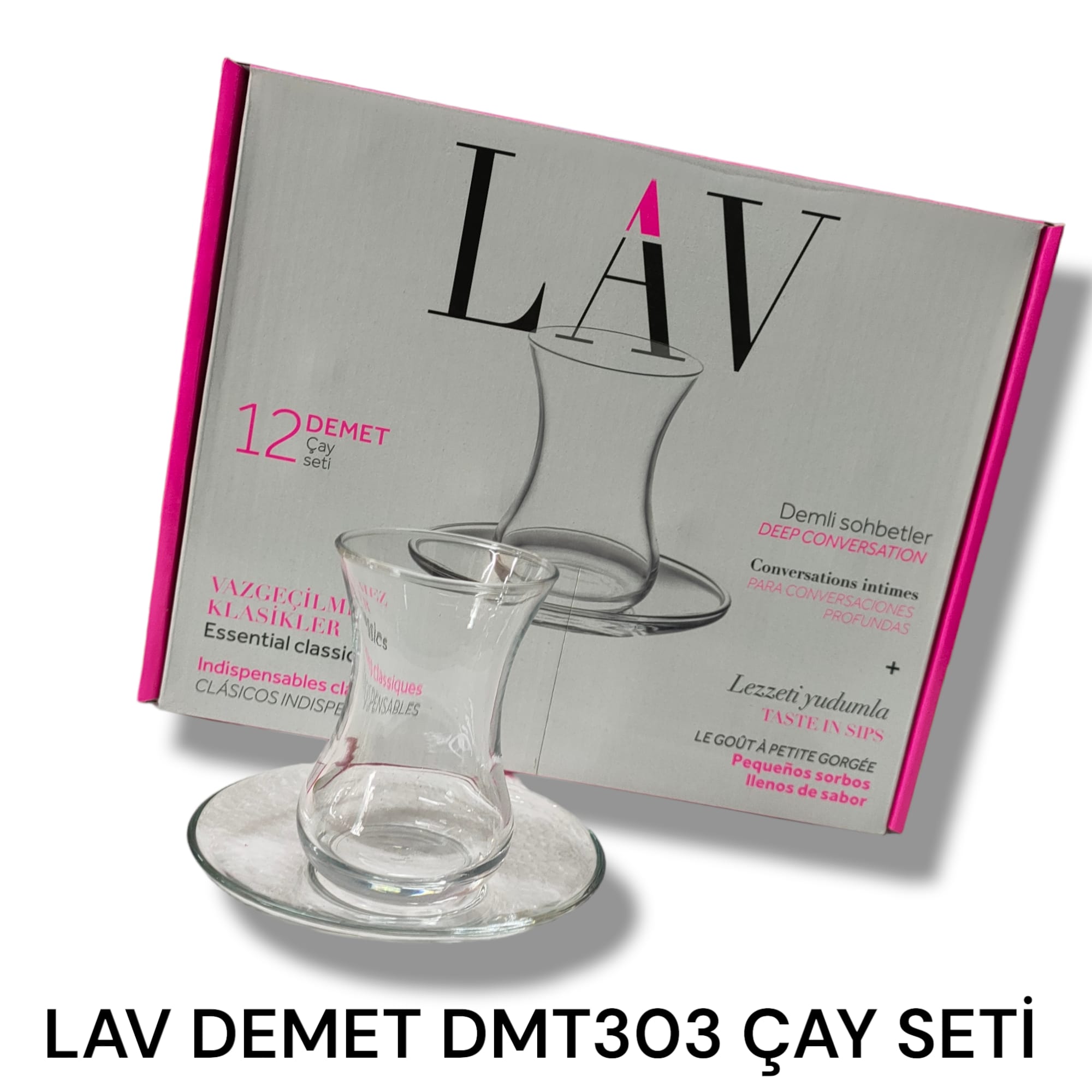 LAV DEMET DMT303 S1 ÇAY SETİ